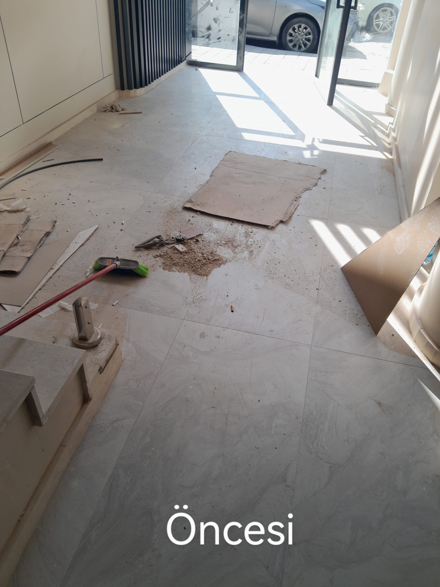 Apartman Temizligi Oncesi