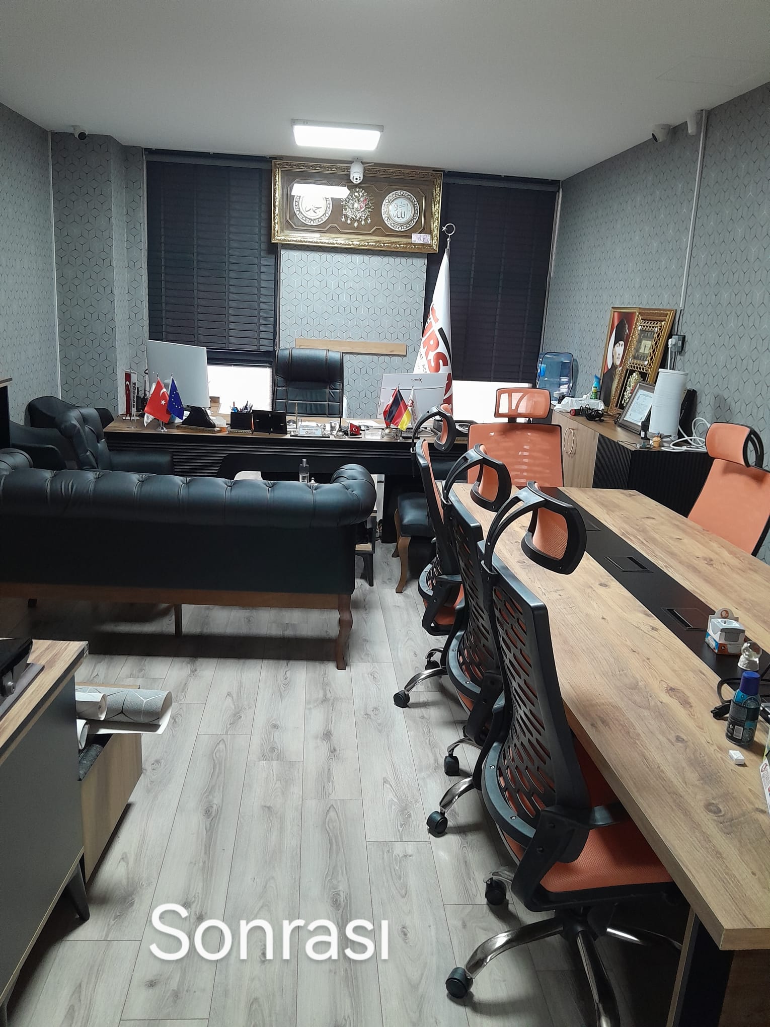 Ofis Temizligi Sonrasi